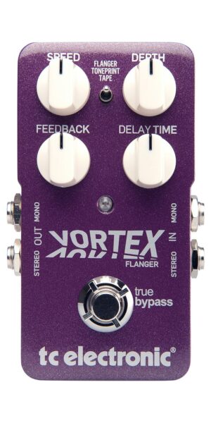 Pedal t.c. p/guitarra vortex flanger