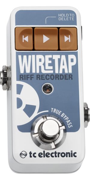 Pedal t.c. p/guitarra wiretap riff recor