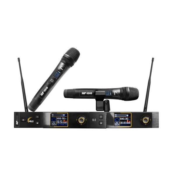 Microfono melo rf 100 inalámbrico