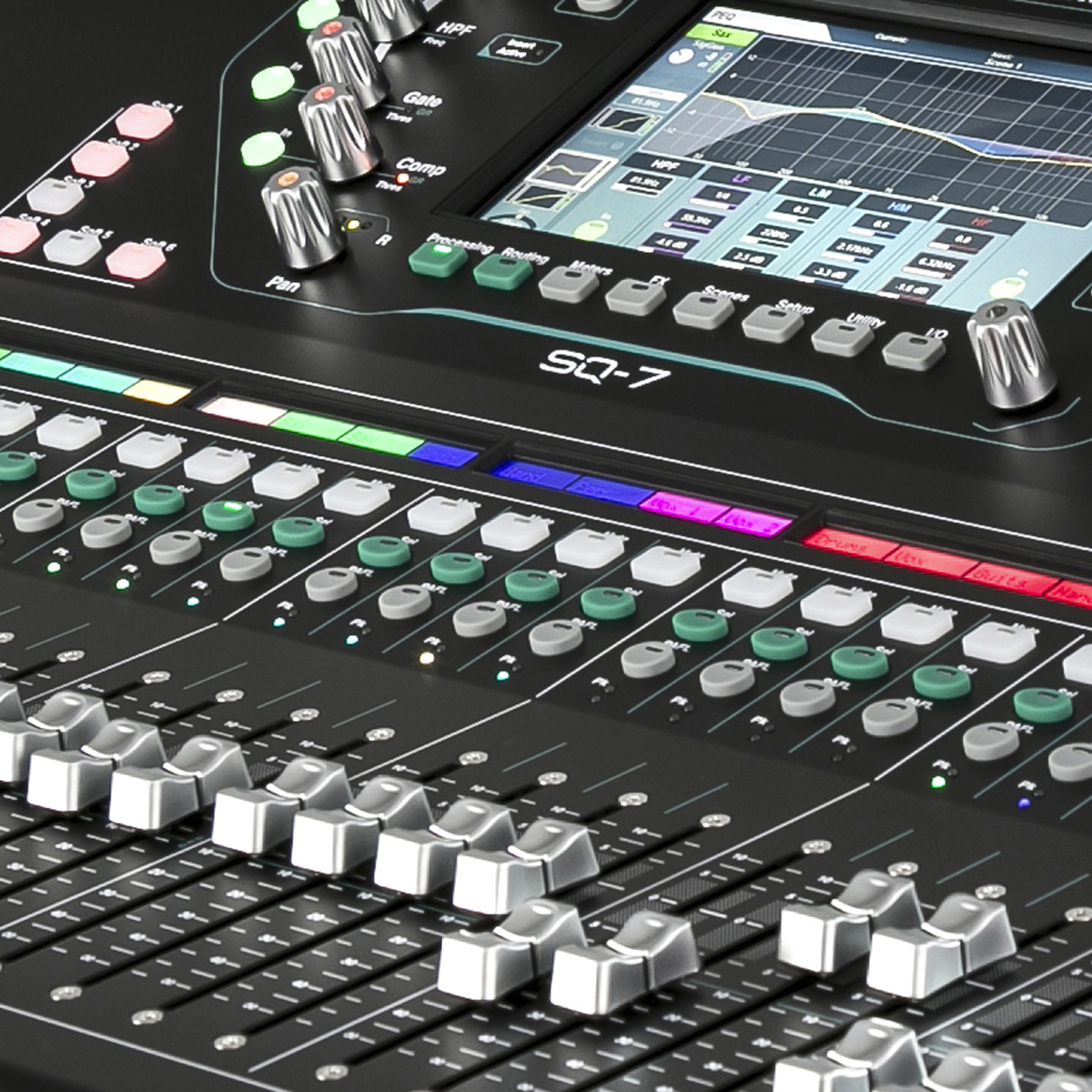 Mezcladora digital de 48 canales allen & heath sq-7 - Imagen 4