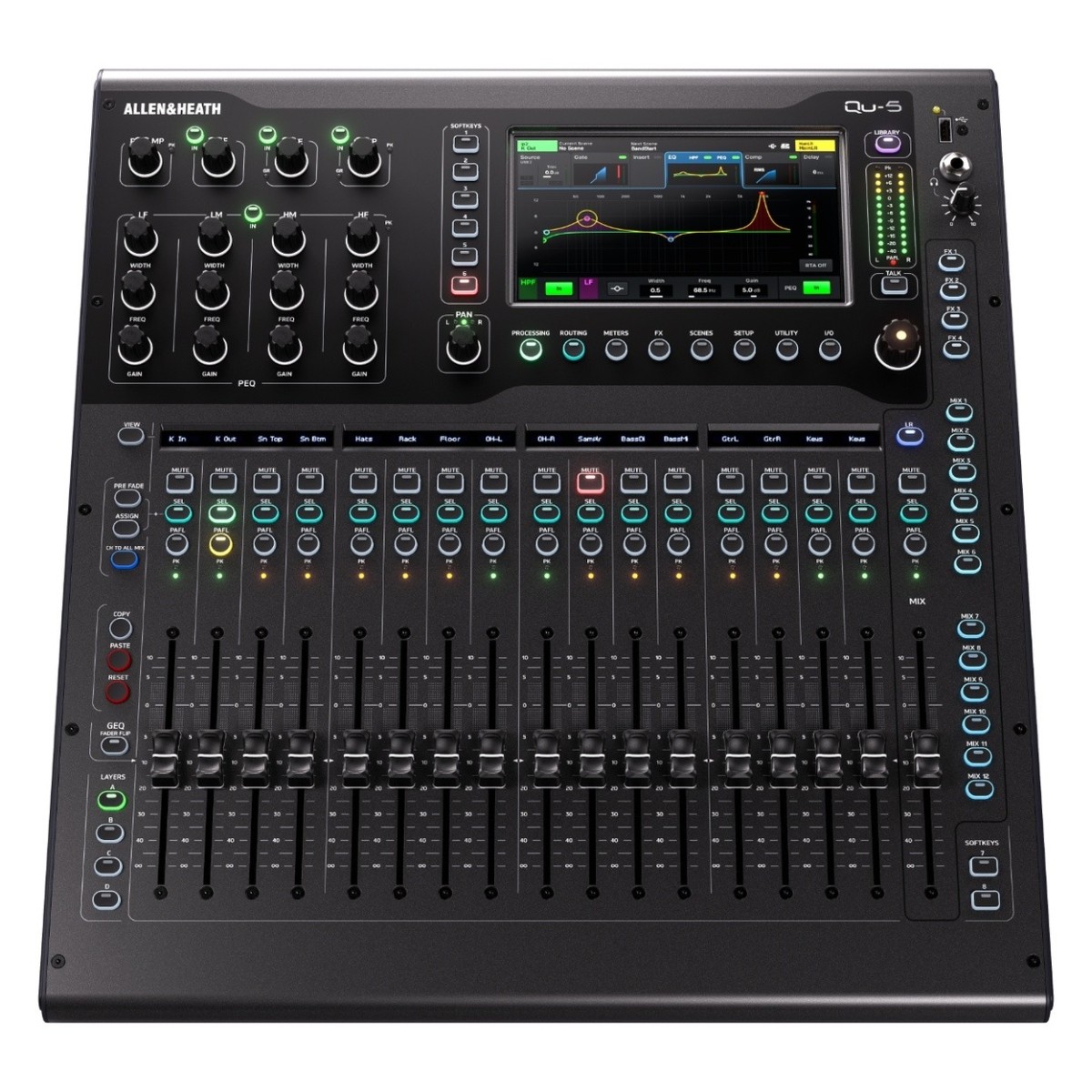 Mezcladora digital allen & heath qu-5