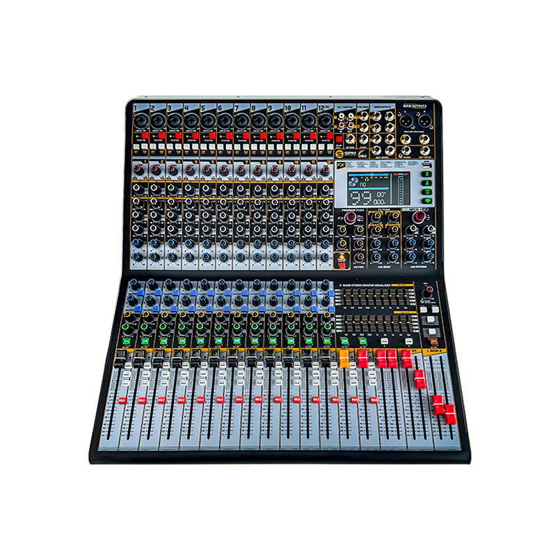 Mezcladora de audio melo gl12