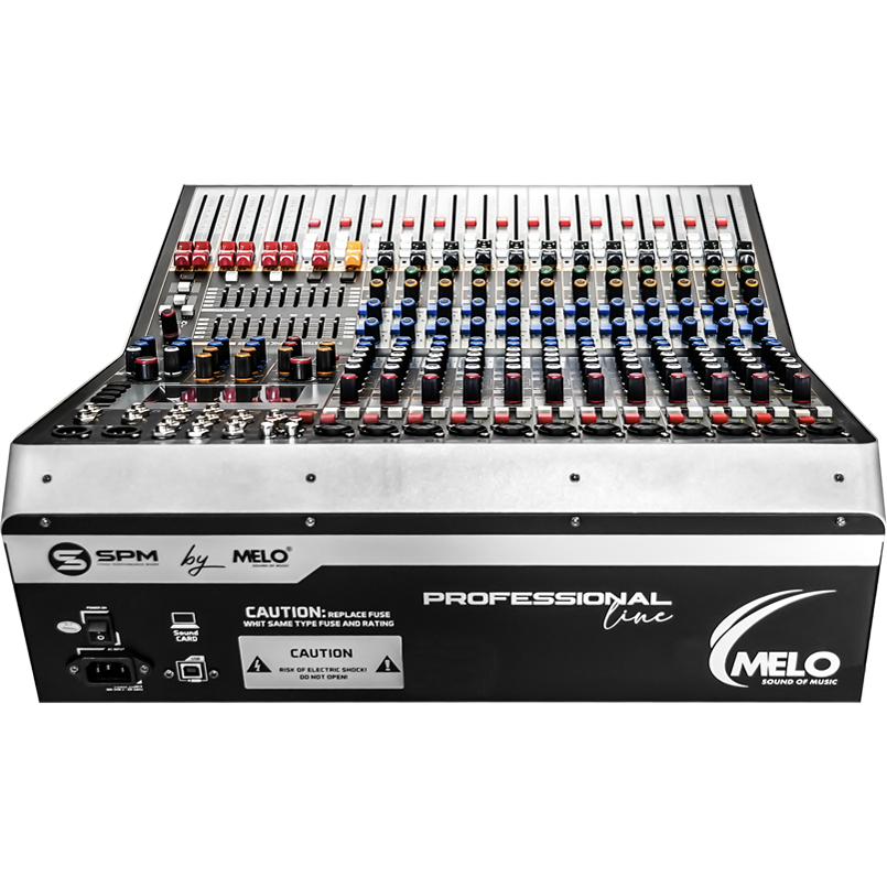 Mezcladora de audio melo gl12 - Imagen 6