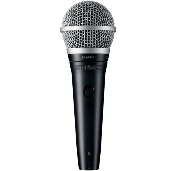Microfono dinamico para voz con cable xlr shure pga48-xlr