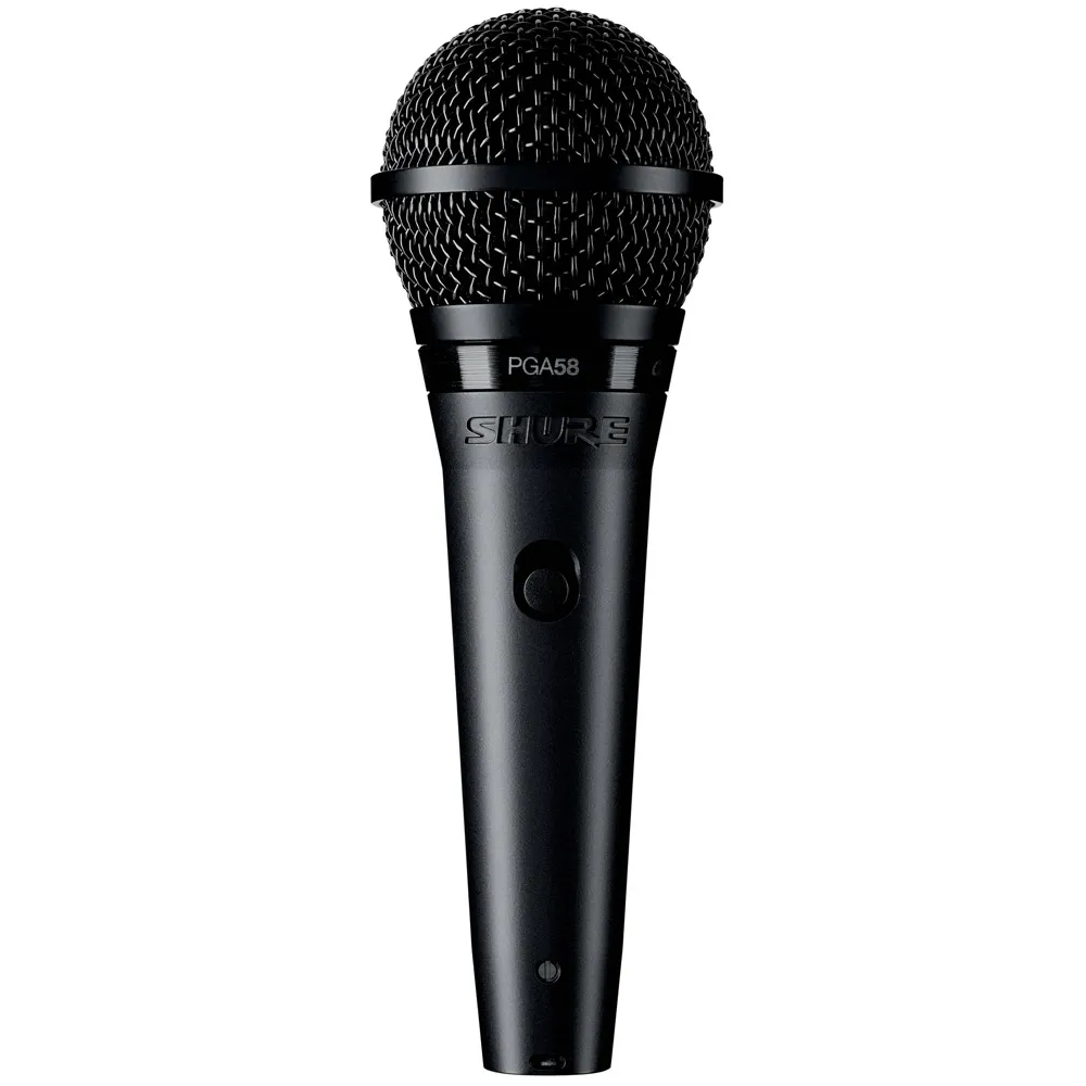 Microfono dinamico para voz con cable xlr shure pga58-xlr