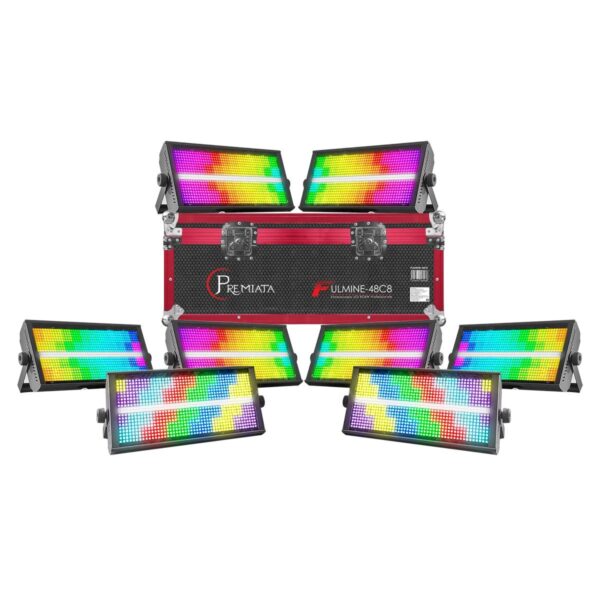 Estrobo premiata fulmine-48c8 (8pz en un case)