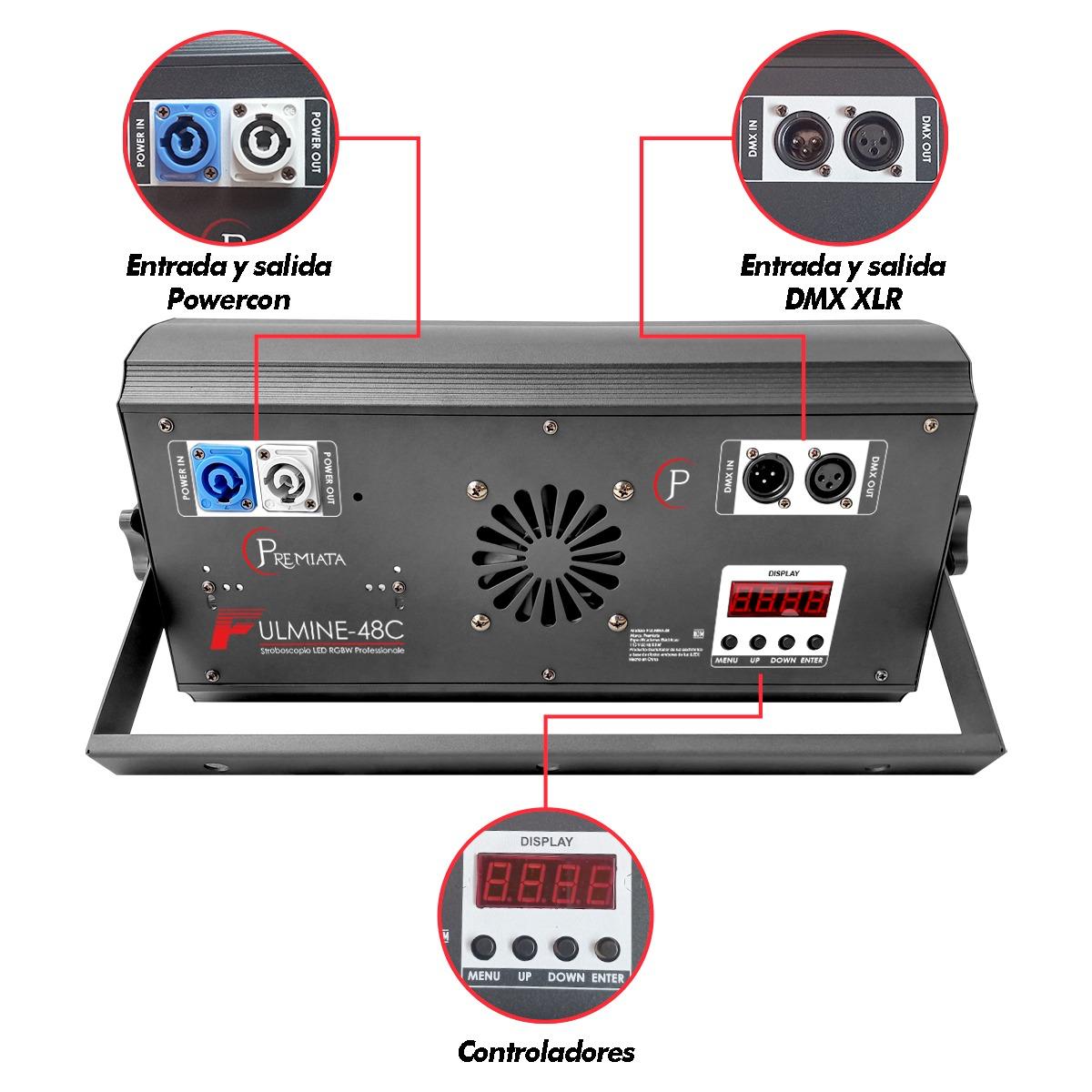 Estrobo premiata fulmine-48c8 (8pz en un case) - Imagen 4