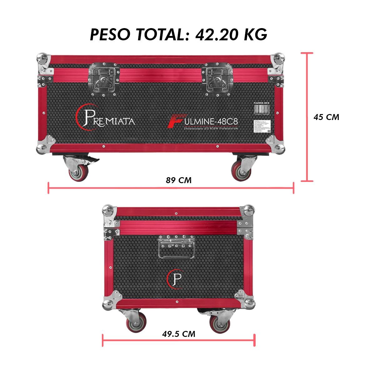 Estrobo premiata fulmine-48c8 (8pz en un case) - Imagen 5